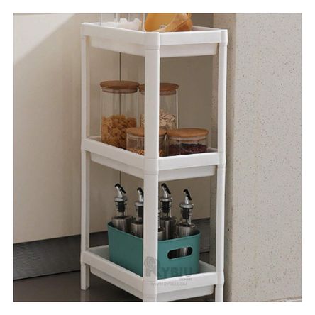 Anaquel de 3 Nieles Multiusos de Blanco Y+Post-it adhesivos Anaquel de 3 Nieles Multiusos de Blanco Y+Post-it adhesivos