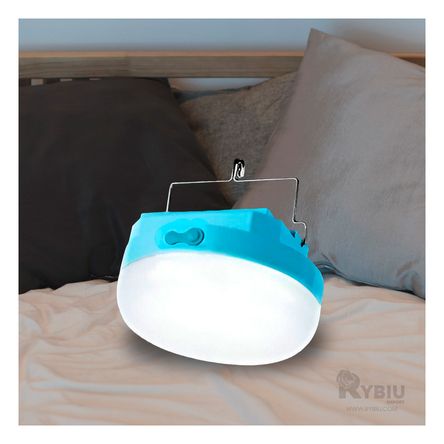 Foco Eficiente y Portatil en Color Celeste Y+Stickers Foco Eficiente y Portatil en Color Celeste Y+Stickers