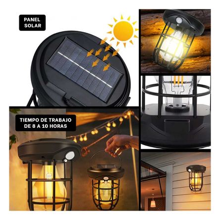 Foco Magnifico con Sensores en Negro Y+Papel de Regalo Foco Magnifico con Sensores en Negro Y+Papel de Regalo