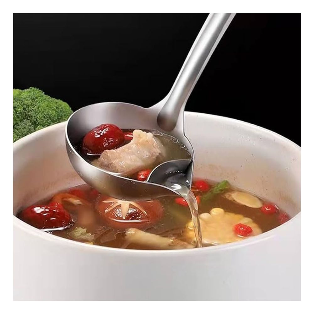 Cucharon Acero Versatil en Color Plateado Y+Stickers Cucharon Acero Versatil en Color Plateado Y+Stickers