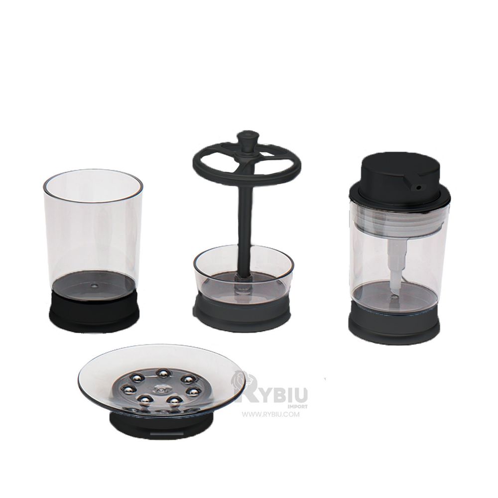 Juego Implementos de Limpieza en Negro Y+Post-it adhesivos Juego Implementos de Limpieza en Negro Y+Post-it adhesivos