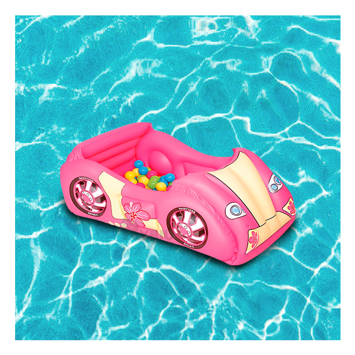 Piscina de Coche de Carreras para Diversion Infantil