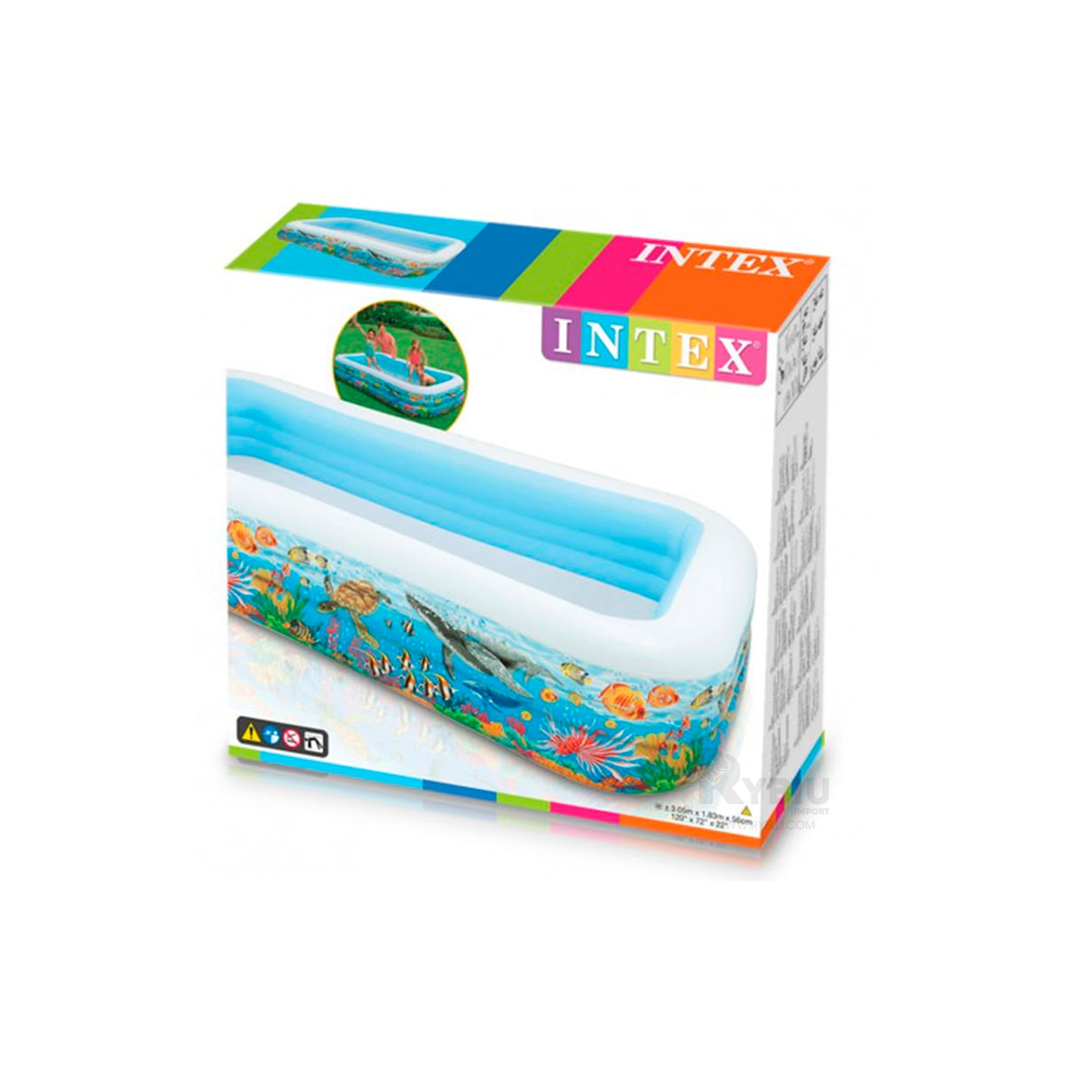 Piscina Duradera y Practica en Multicolor Y+Regalo Stickers