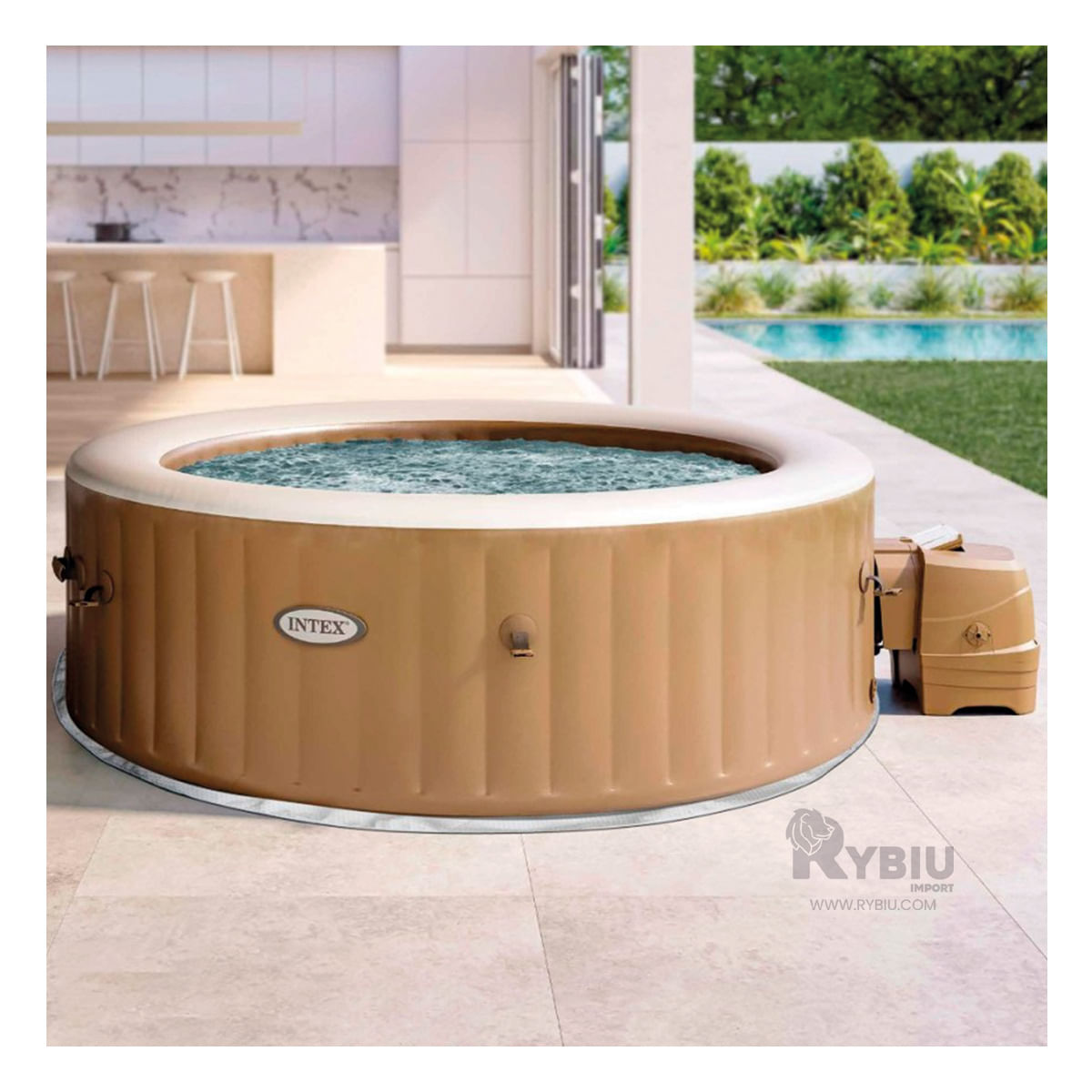 Spa Confortable y Extraordinario en Marron Y+Regalo Stickers