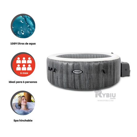 Bañera Segura Relajante en Color Gris Y+Ligas de Regalo Bañera Segura Relajante en Color Gris Y+Ligas de Regalo