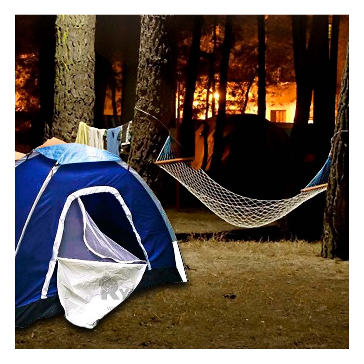 Carpa Amplia Segura Ideal para 6 Personas Y+Regalo Agendita