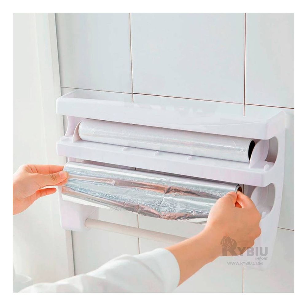 Dispensador de Toalla y Papel Aluminio Plomo Y+Agendita Dispensador de Toalla y Papel Aluminio Plomo Y+Agendita