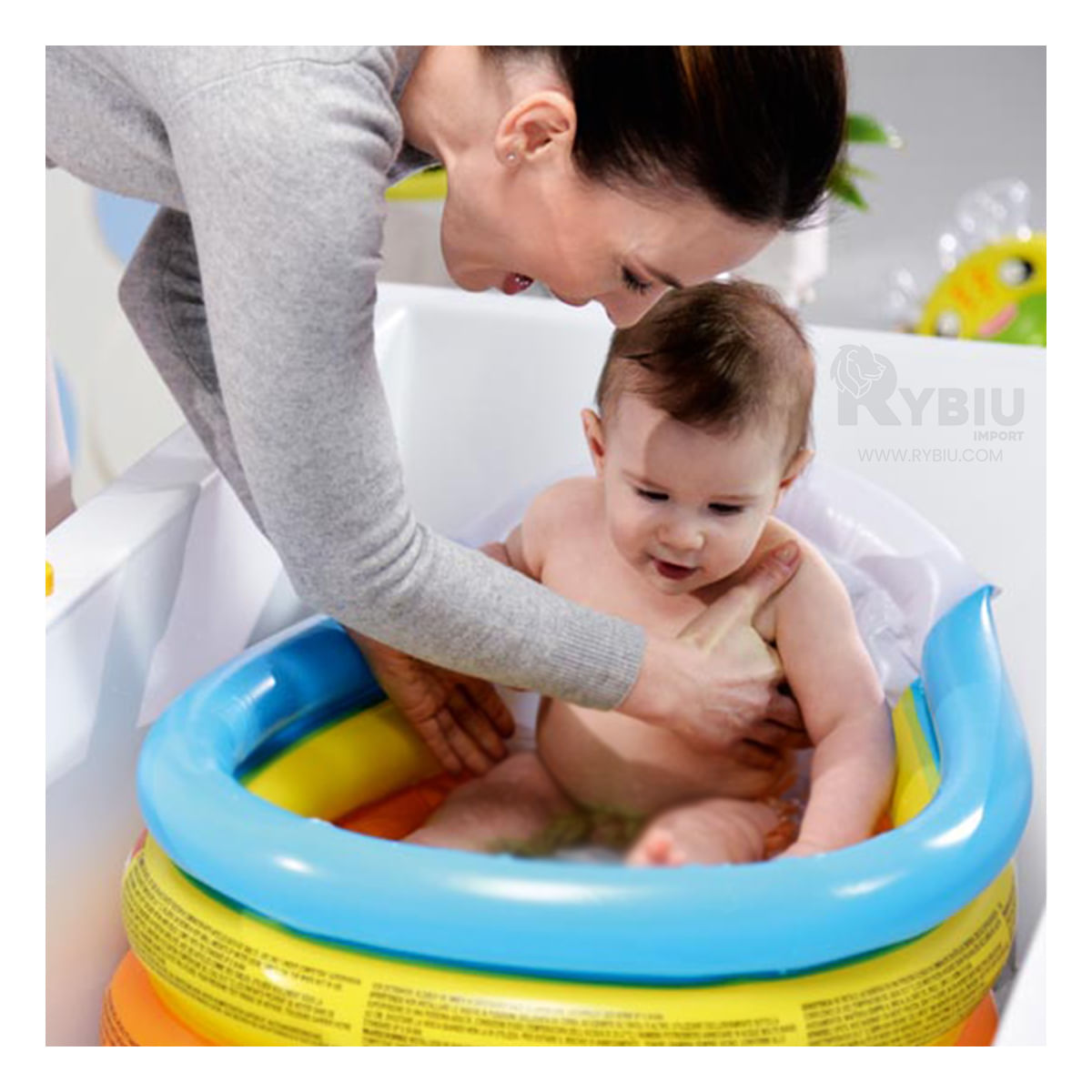 Pileta para Niños en Multicolor Y+Regalo Ligas para Peinar