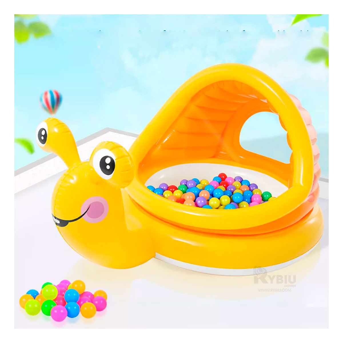 Pileta Relajante para Ambientes Calidos Y+Post-it Adhesivos