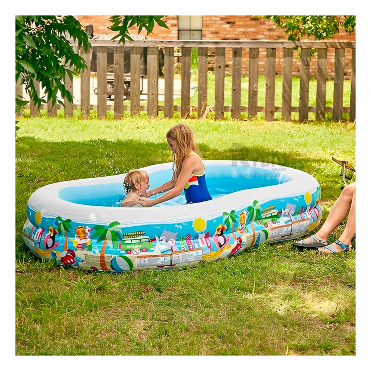 Alberca Elegante para Niño de Multicolor Y+Post-it Adhesivos