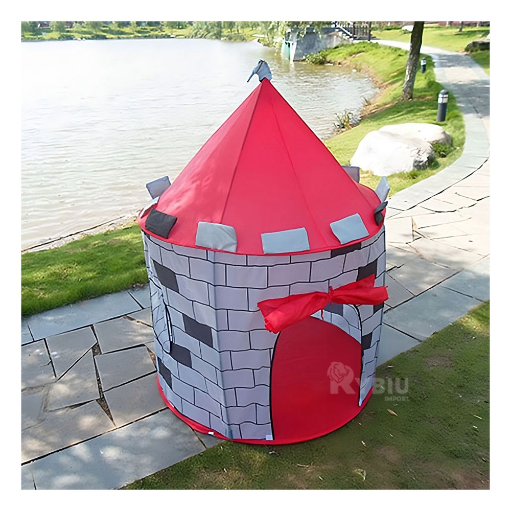 Carpa Ideal para Niño en Color Rojo Y+Papel de Regalo Carpa Ideal para Niño en Color Rojo Y+Papel de Regalo