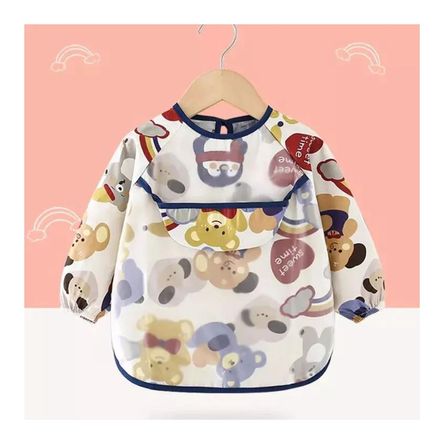 Babero Impermeable 2 años Ositos