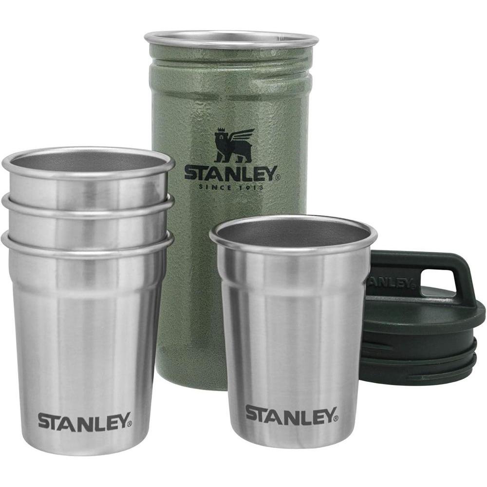 Stanley The Nesting - Juego de 4 vasos de chupito Hammertone para aventuras Stanley The Nesting - Juego de 4 vasos de chupito Hammertone para aventuras