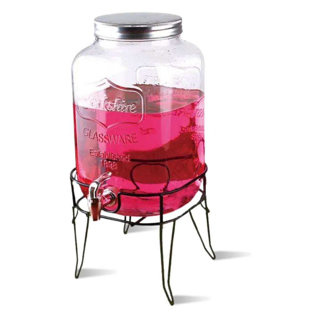 Dispensador de Agua Liso cuadrado con Rack 8.0 L ichimatsu