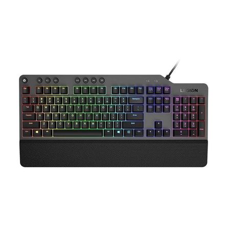 Teclado Mecánico Lenovo K500 RGB, Teclas Rojas y Programables, Diseño de 3 Zonas Teclado Mecánico Lenovo K500 RGB, Teclas Rojas y Programables, Diseño de 3 Zonas
