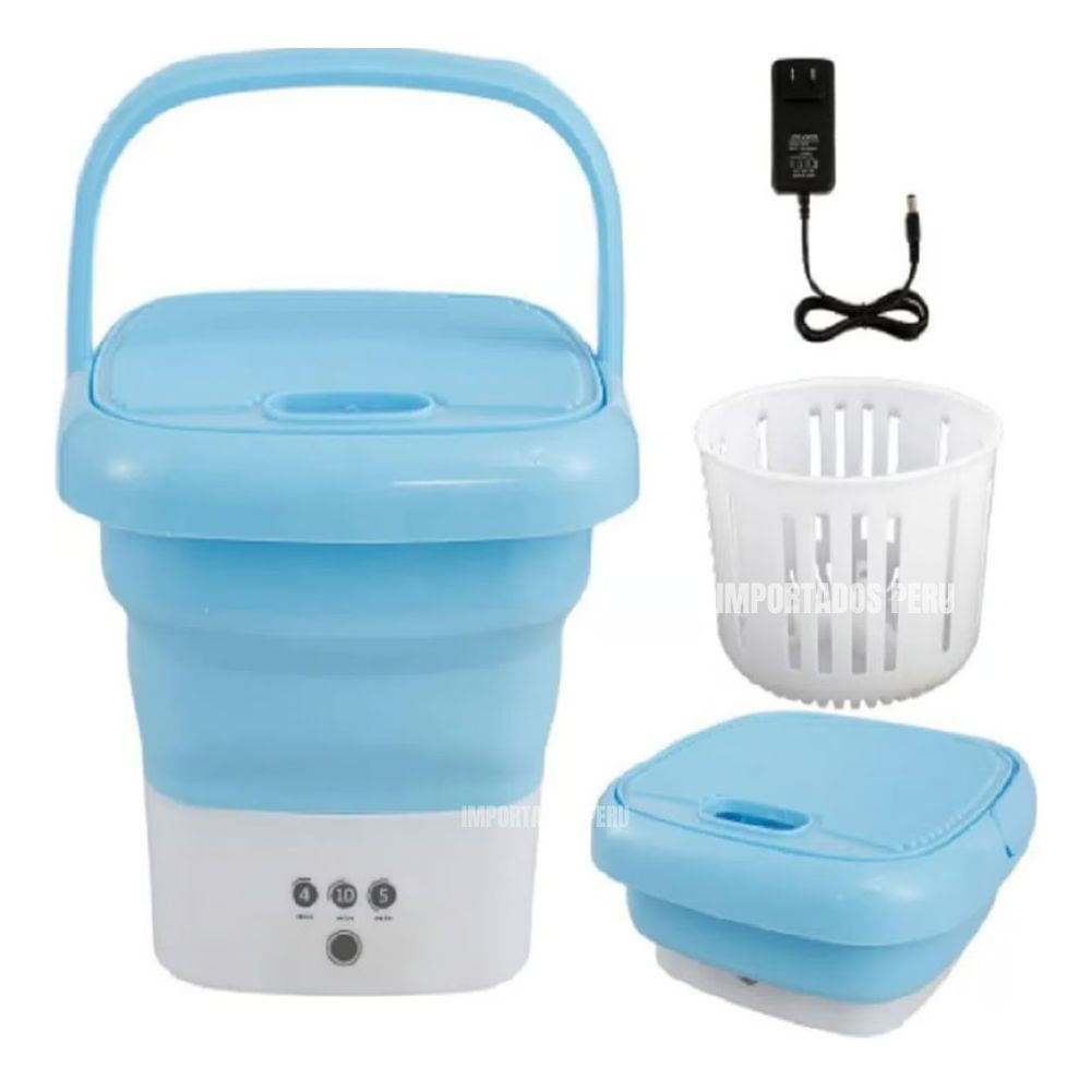 Mini Lavadora Plegable Portatil
