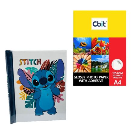 Album DS 40 fotos 18x26 cm y Papel Foto 20 hjs A4 Album DS 40 fotos 18x26 cm y Papel Foto 20 hjs A4