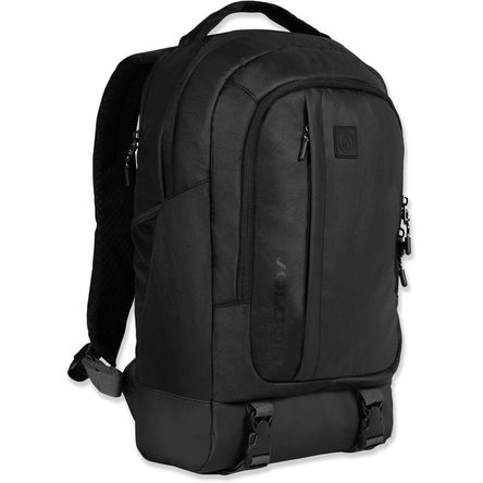 Volcom Mochila Venture hombre, 4 compartimentos, negro.