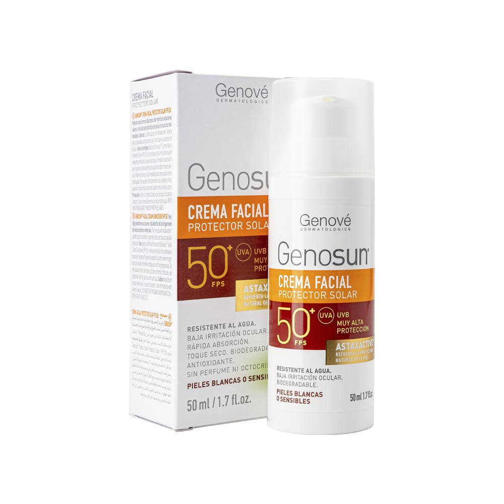 Crema Facial Protector Solar Genosun SPF50+