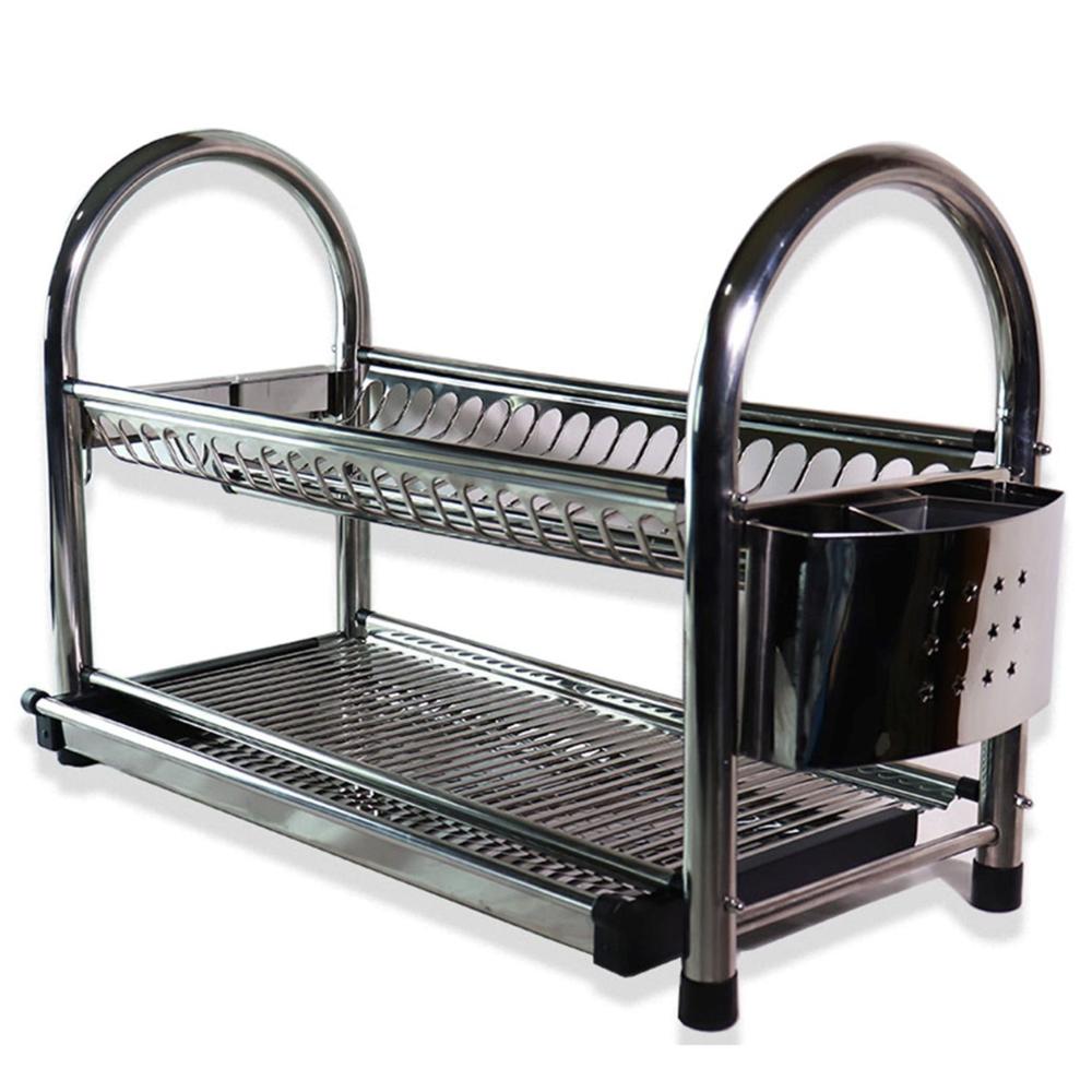 Escurridor Solangel SL-628 Acero Inoxidable 2 Niveles