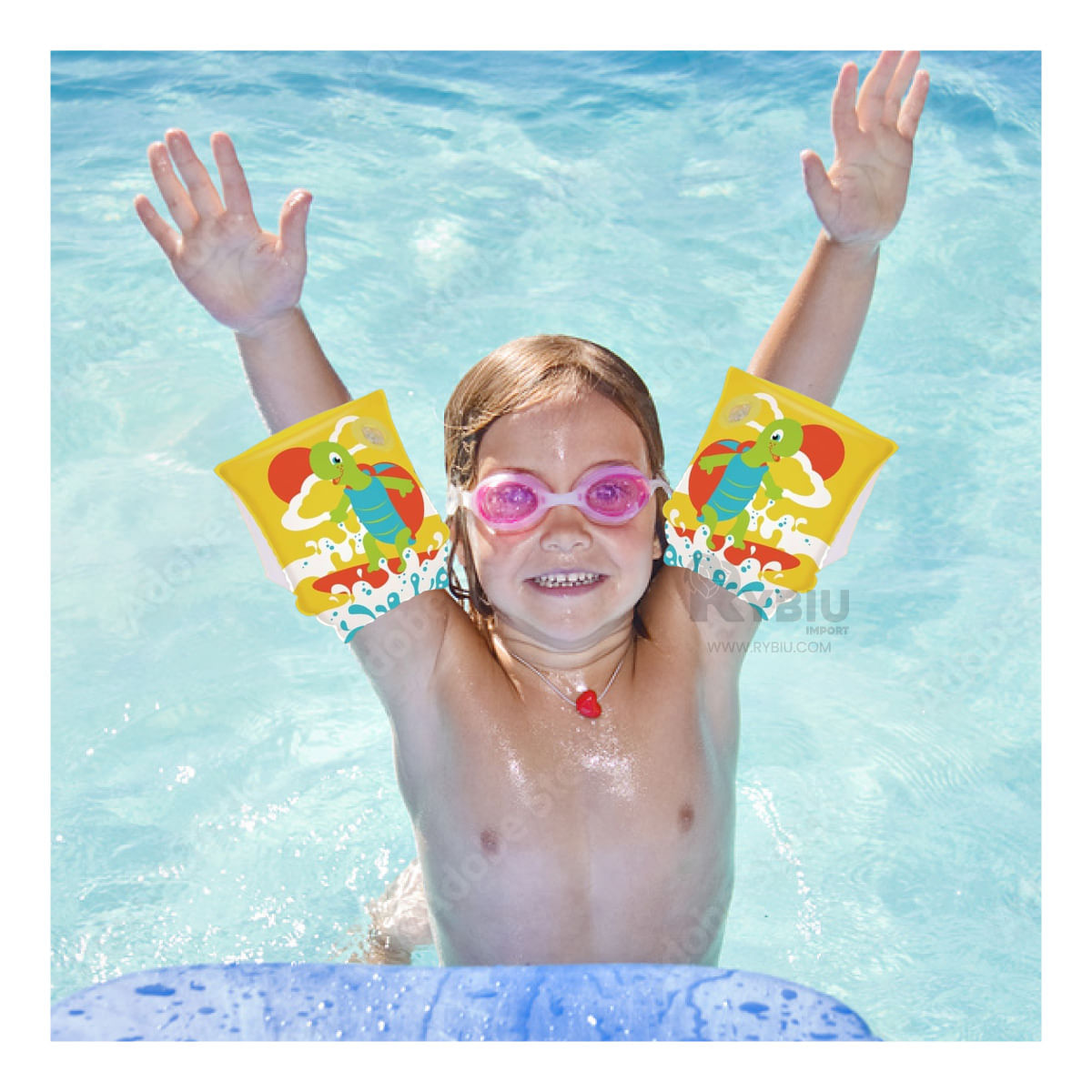 Brazo Practico de Usar y Quitar Amarillo Y+Regalo Agendita