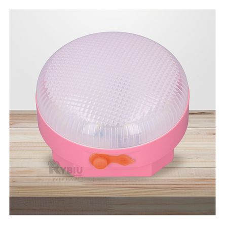 Foco Ergonomico y Moderno en Color Rosado Y+Agendita Foco Ergonomico y Moderno en Color Rosado Y+Agendita