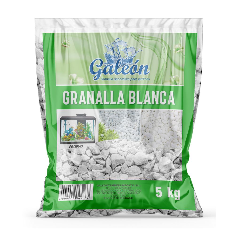 Granalla 5 kg Piedra Multicolor Modelo 5 kg