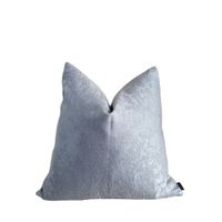 Funda Cojin Plata Italy Terciopelo  45x45 cm