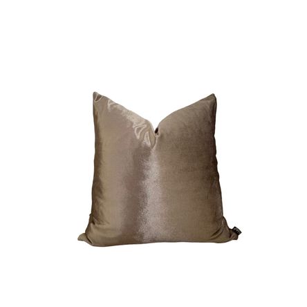 Funda Cojin Velvet Laurence Marrón Terciopelo 45x45 cm Funda Cojin Velvet Laurence Marrón Terciopelo 45x45 cm