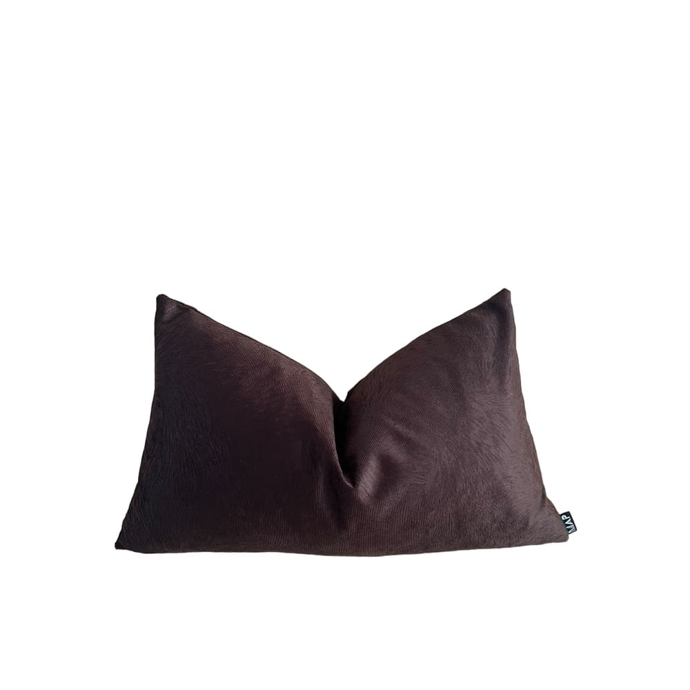 Funda Cojin Madri Chocolate Terciopelo 50x30 cm Funda Cojin Madri Chocolate Terciopelo 50x30 cm