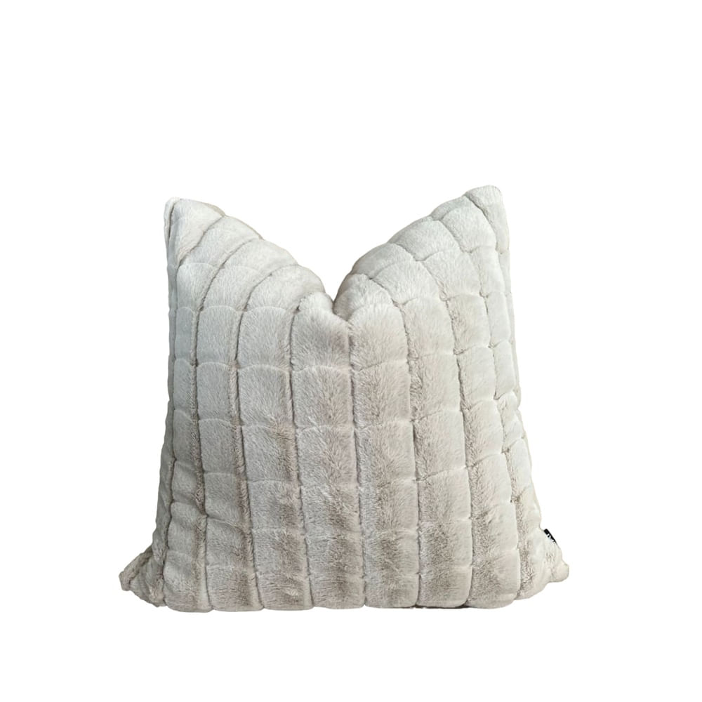 Funda Cojin Alma Beige Peluche 45x45 cm Funda Cojin Alma Beige Peluche 45x45 cm