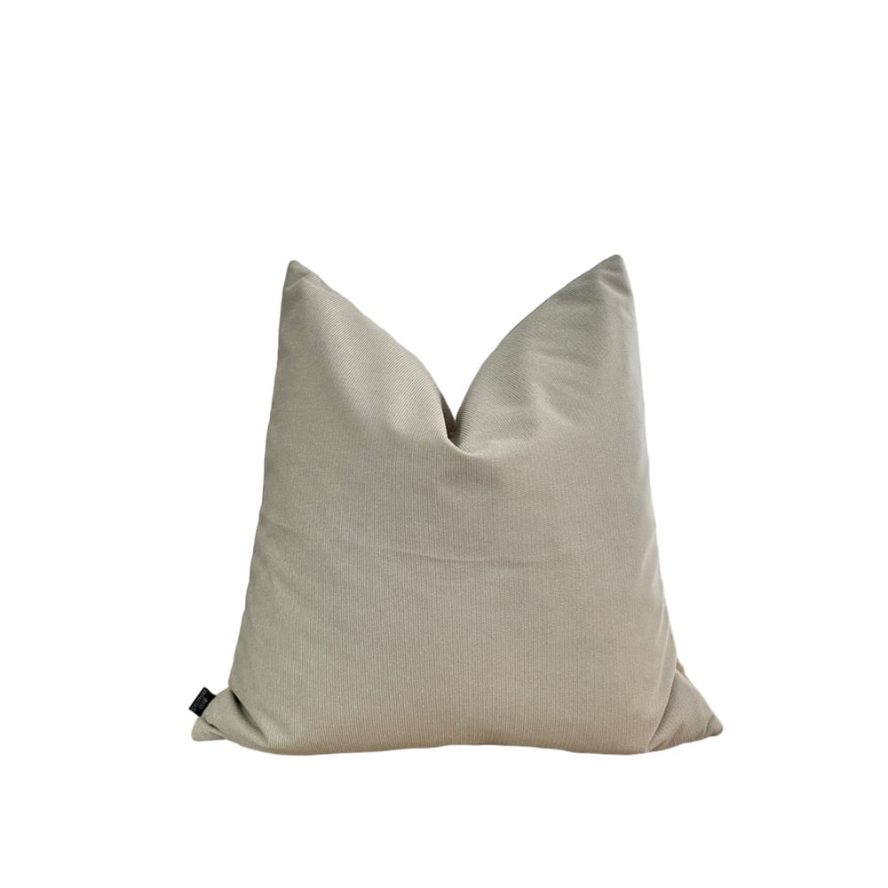 Funda Cojin Nature Beige Terciopelo 50x50 cm Funda Cojin Nature Beige Terciopelo 50x50 cm