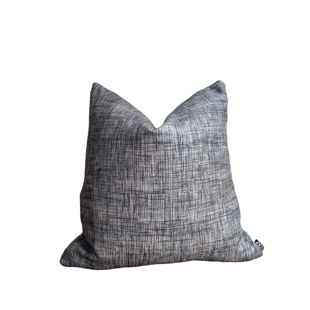 Funda Cojin Black and Beige Tissue Chenille 45x45 cm Funda Cojin Black and Beige Tissue Chenille 45x45 cm