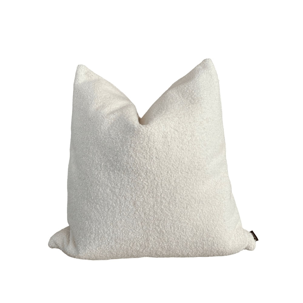 Funda Cojin Curly Ivory Felpa 50x50 cm Funda Cojin Curly Ivory Felpa 50x50 cm
