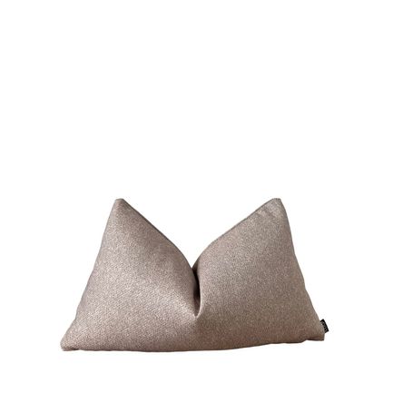 Funda Cojin Grid Beige Chenille 50x30 cm Funda Cojin Grid Beige Chenille 50x30 cm