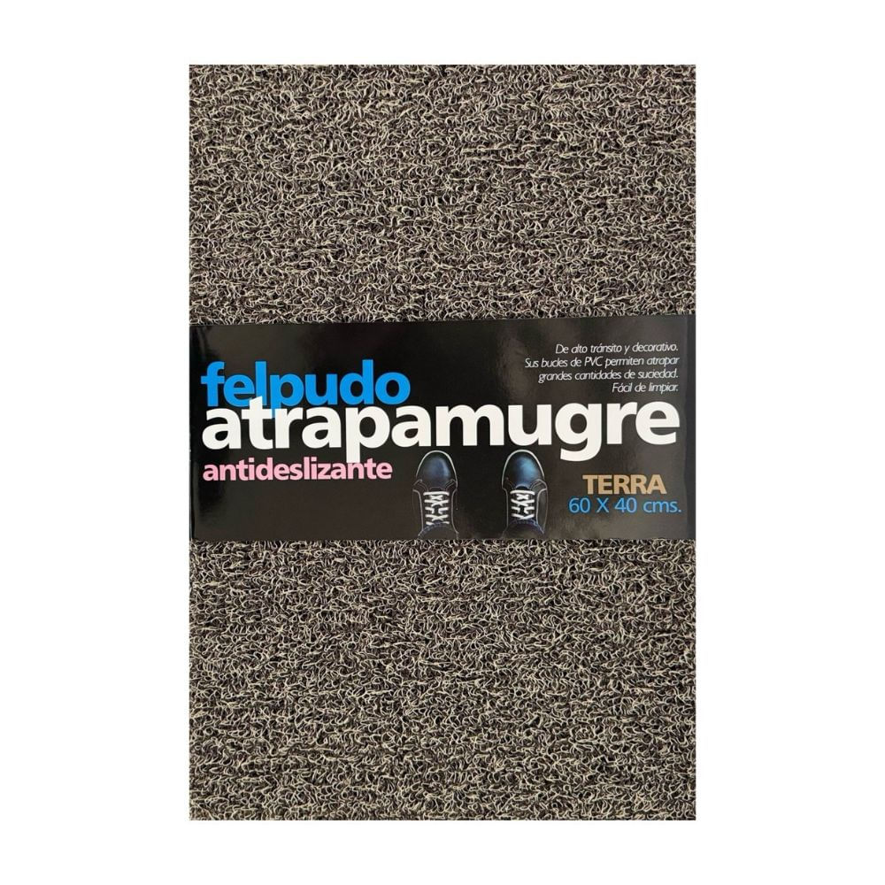 Felpudo Atrapa mugre Terra 40x60 cm Pitukasa