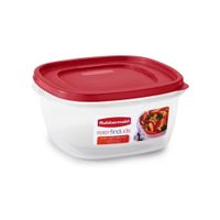 HERMETICO EASY FIND LIDS TAPA ROJA 3.3L CUADRADO