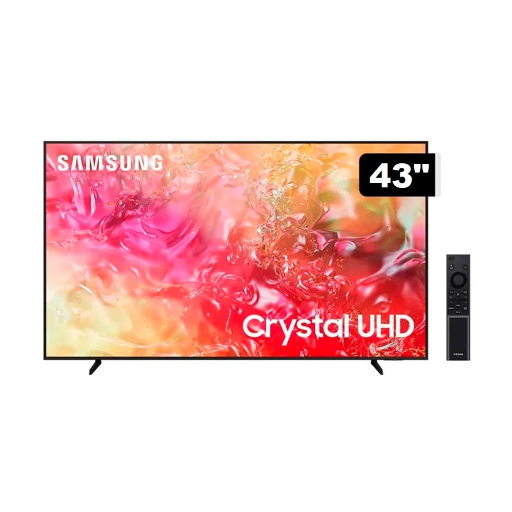 Televisor Samsung Crystal 43"" Smart UHD 4K UN43DU7000G