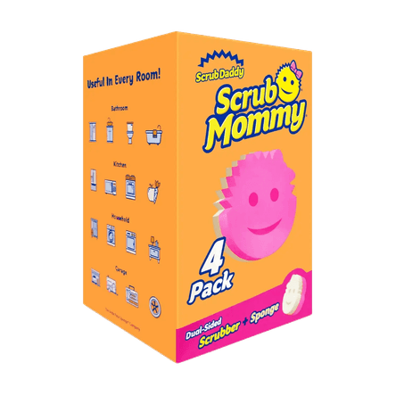 Esponjas Scrub Mommy pack de 4 piezas