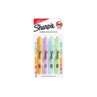Resaltador Sharpie Tank Colores Pasteles x4