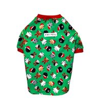 Polo para Perro KyH Pets Talla 4 Michis Verde