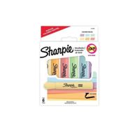 Resaltador Sharpie Tank Colores Pasteles x6