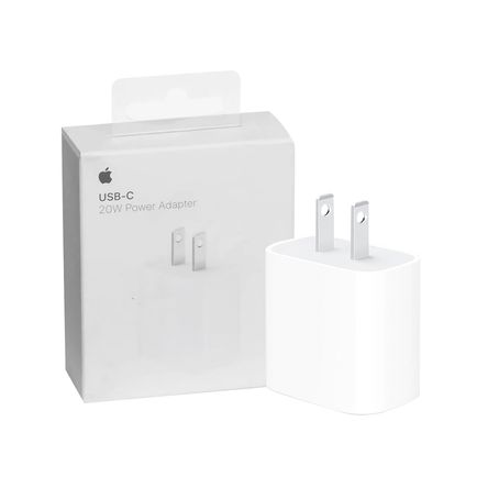 Cargador Apple Original USB-C 20W - Blanco