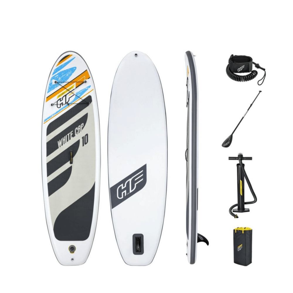 Juego de tablas de remo inflable de 3,05 m Hydro-Force™ White Cap