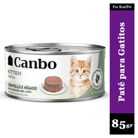 Paté para Gatitos Canbo Pollo e Hígado 85 gr