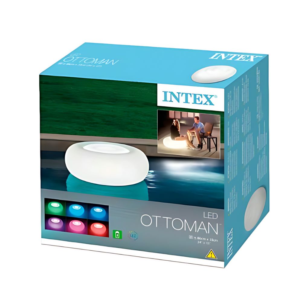 Sillón inflable con luces Led Incorporado