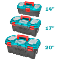 Set de Caja para Herramientas 3 en 1 Total TPBXK0031