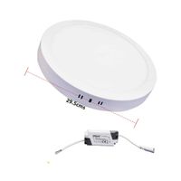 Panel Circular Led 24w Luz Blanca Fría Opalux Op-R2419