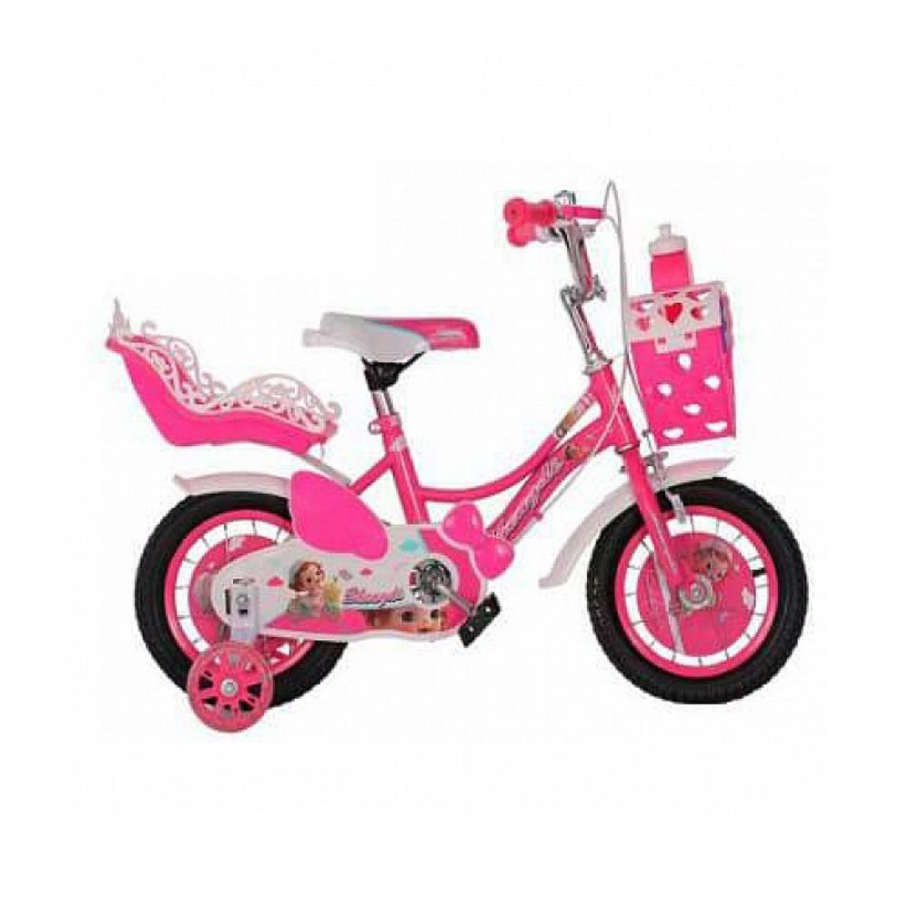 Bicicleta Para Niña Infantil Kids Aro 16 Luz Fucsia AI