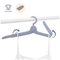 Gancho Colgador de Ropa Plegable Plomo AJ9